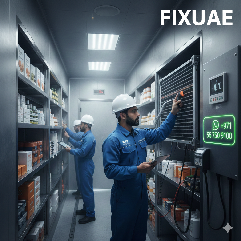 الدليل الشامل لصيانة غرف التبريد والتجميد في الإمارات